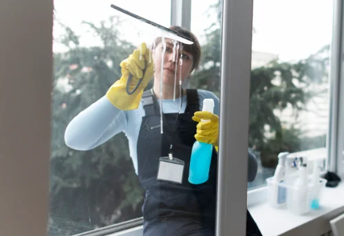 Nettoyage de vitres intérieures et extérieures à Auxy